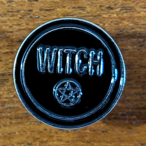 Accessories - Witch Wiccan Enamel Pin Badge NWOT Accessories - Witch Wiccan Enamel Pin Badge NWOT